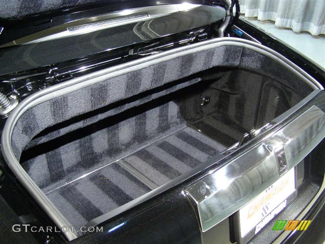2008 Rolls-Royce Phantom Drophead Coupe,  Interior Trunk 2008 Rolls-Royce Phantom Drophead Coupe Standard Phantom Drophead Coupe Model Parts
