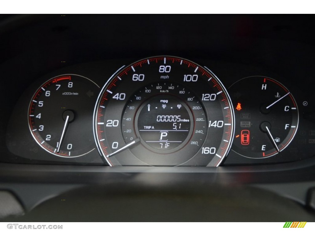 2014 Accord LX-S Coupe - Still Night Pearl / Black photo #26