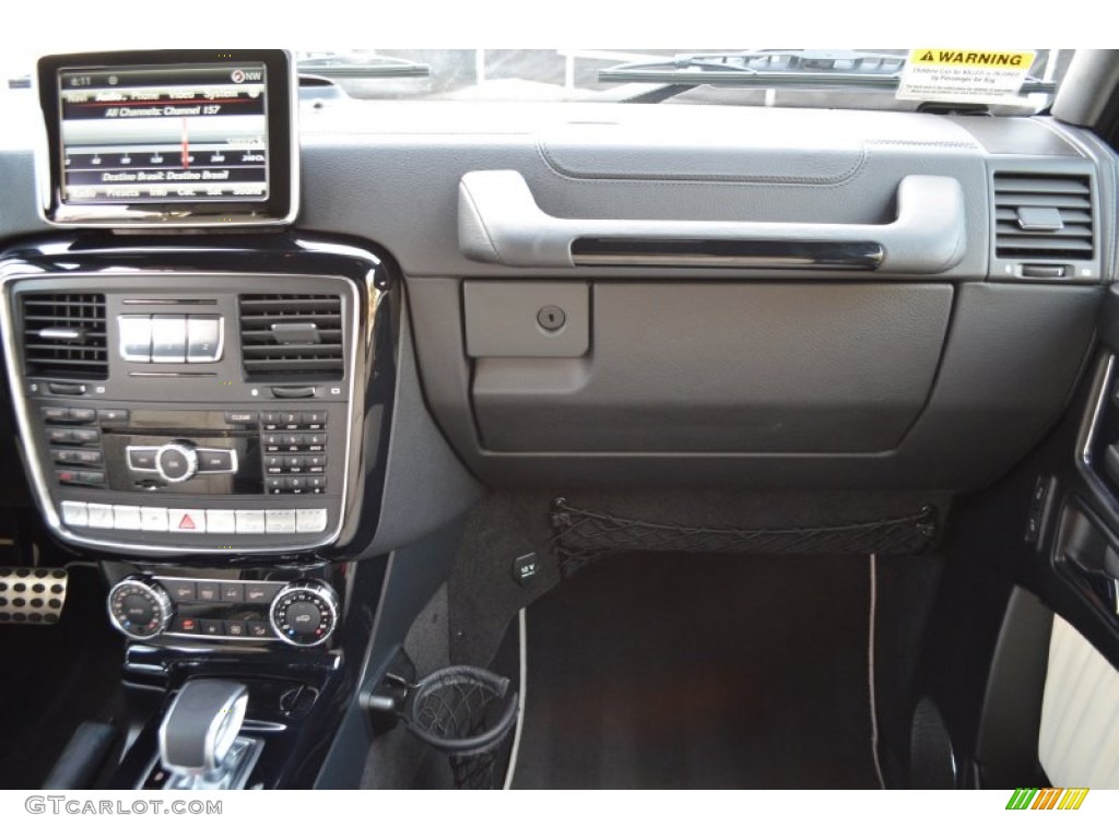 2014 Mercedes-Benz G 63 AMG designo Porcelain/Black Dashboard Photo #91923358