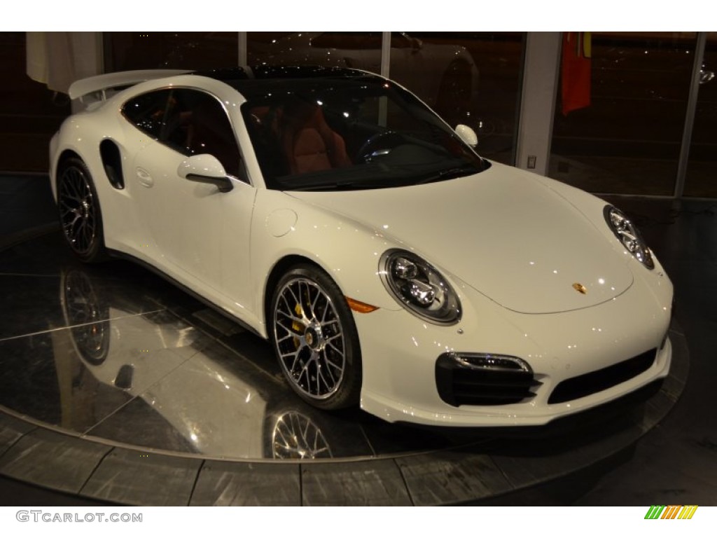 White 2014 Porsche 911 Turbo S Coupe Exterior Photo #91923865