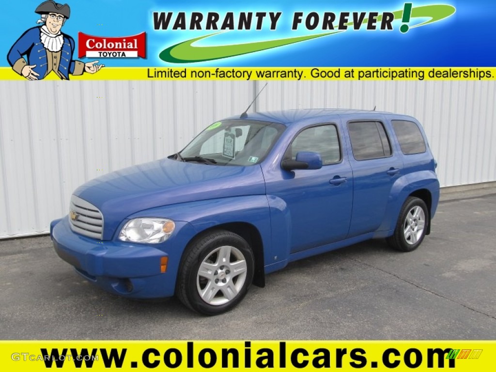 2008 HHR LT - Blue Flash Metallic / Gray photo #1