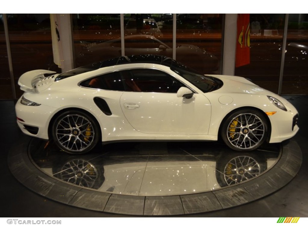 White 2014 Porsche 911 Turbo S Coupe Exterior Photo #91924450