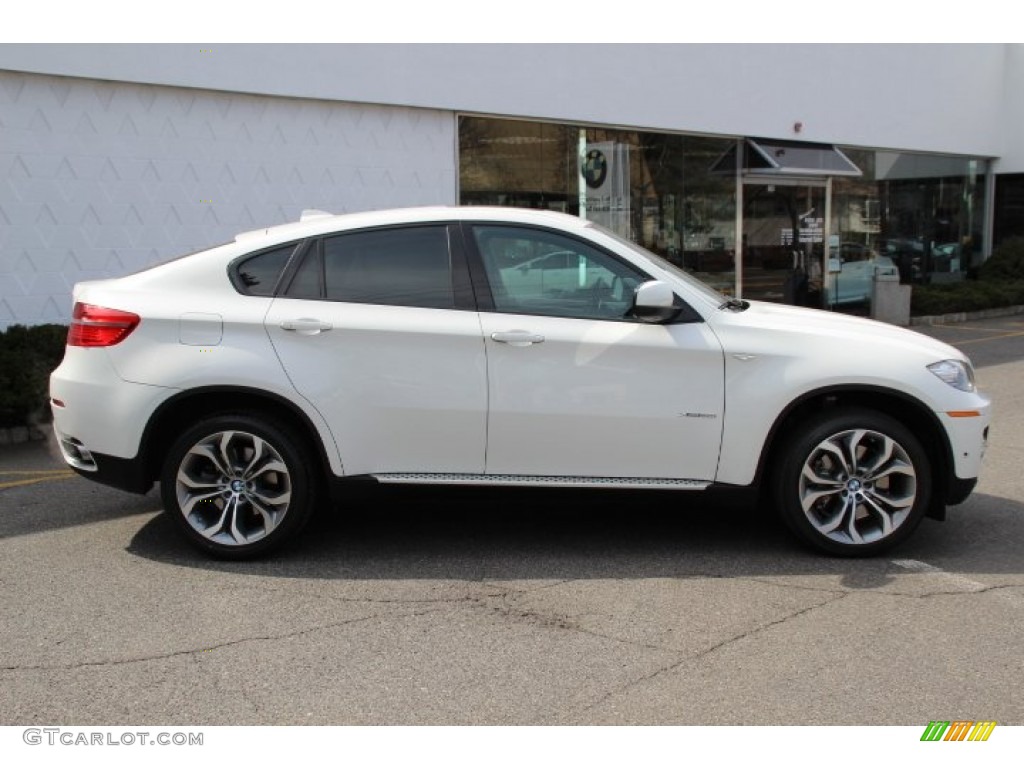 2012 X6 xDrive50i - Alpine White / Black photo #2