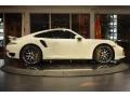 White 2014 Porsche 911 Turbo S Coupe Exterior
