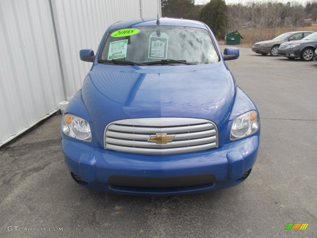 2008 HHR LT - Blue Flash Metallic / Gray photo #8