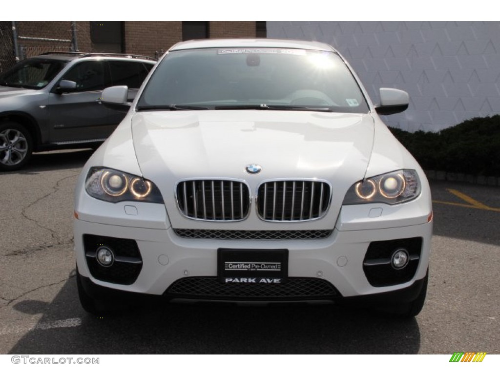 2012 X6 xDrive50i - Alpine White / Black photo #8