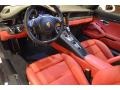  2014 911 Turbo S Coupe Carrera Red Natural Leather Interior