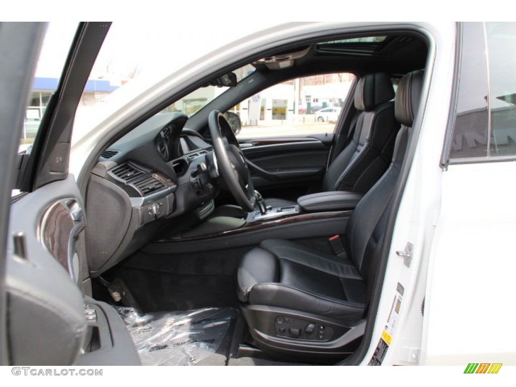 2012 X6 xDrive50i - Alpine White / Black photo #11