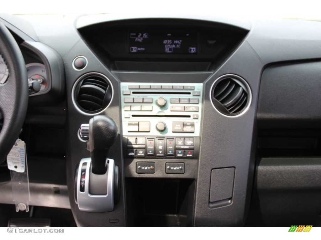 2009 Pilot EX-L 4WD - Nimbus Gray Metallic / Black photo #14