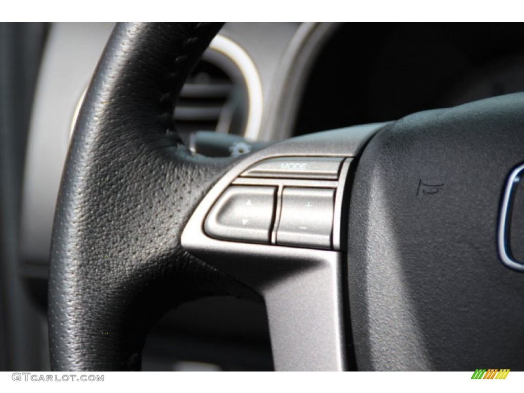 2009 Pilot EX-L 4WD - Nimbus Gray Metallic / Black photo #16