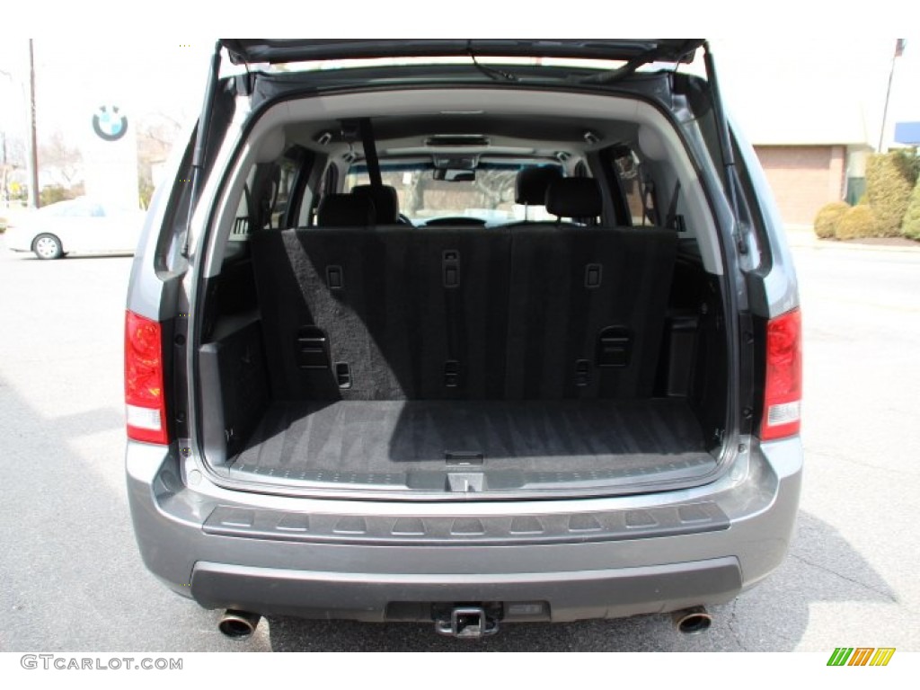 2009 Pilot EX-L 4WD - Nimbus Gray Metallic / Black photo #20