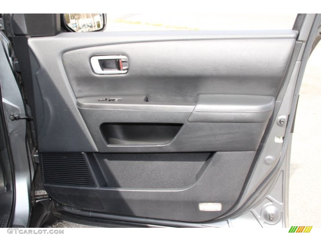 2009 Pilot EX-L 4WD - Nimbus Gray Metallic / Black photo #26