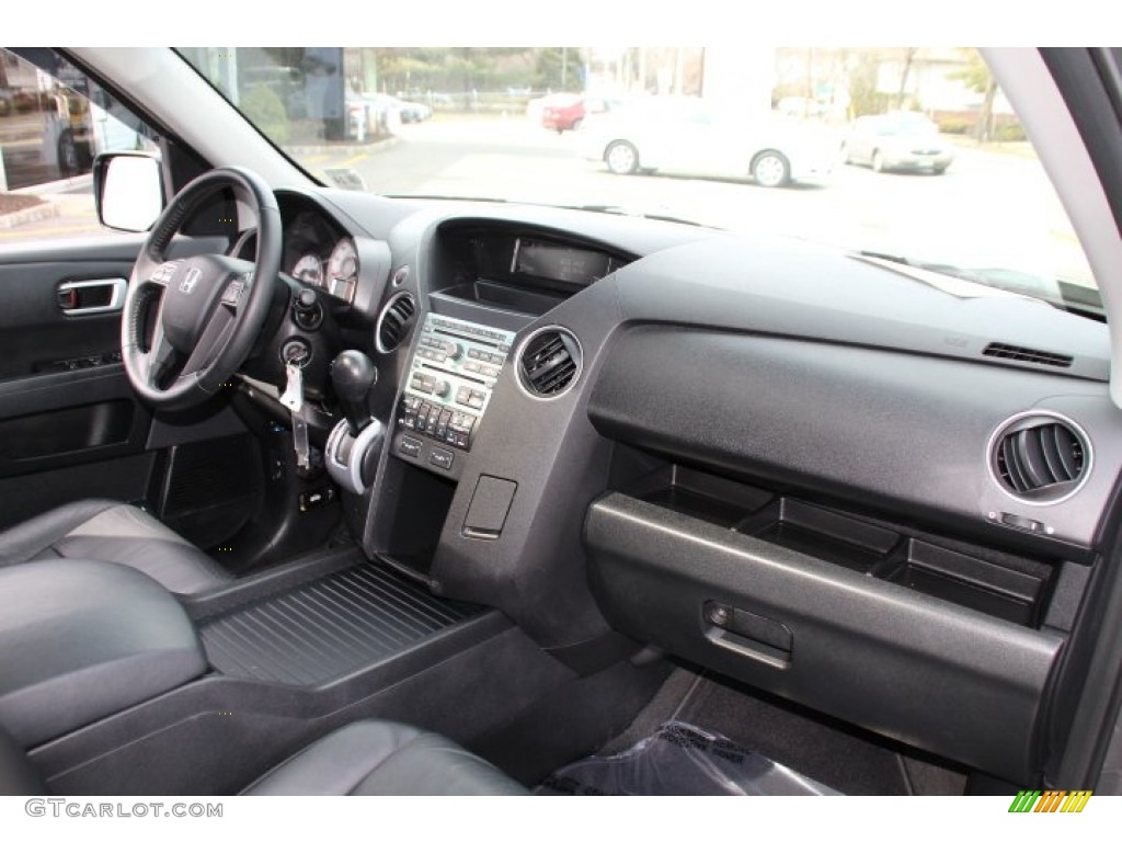 2009 Pilot EX-L 4WD - Nimbus Gray Metallic / Black photo #27