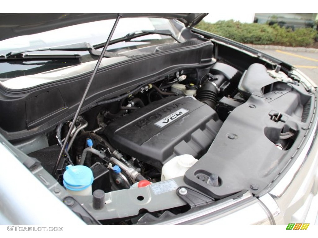 2009 Pilot EX-L 4WD - Nimbus Gray Metallic / Black photo #30