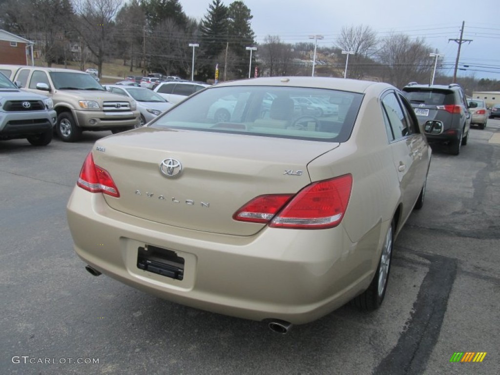 2010 Avalon XLS - Sandy Beach Metallic / Ivory photo #6