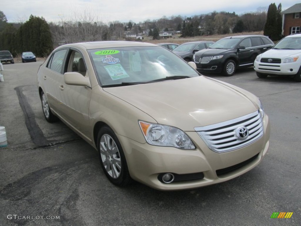 2010 Avalon XLS - Sandy Beach Metallic / Ivory photo #7