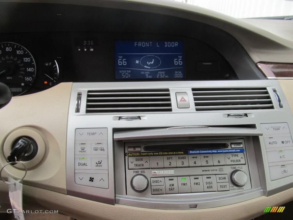 2010 Avalon XLS - Sandy Beach Metallic / Ivory photo #17