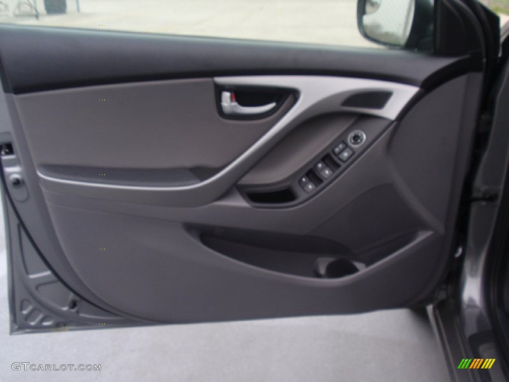 2014 Elantra Limited Sedan - Gray / Gray photo #23