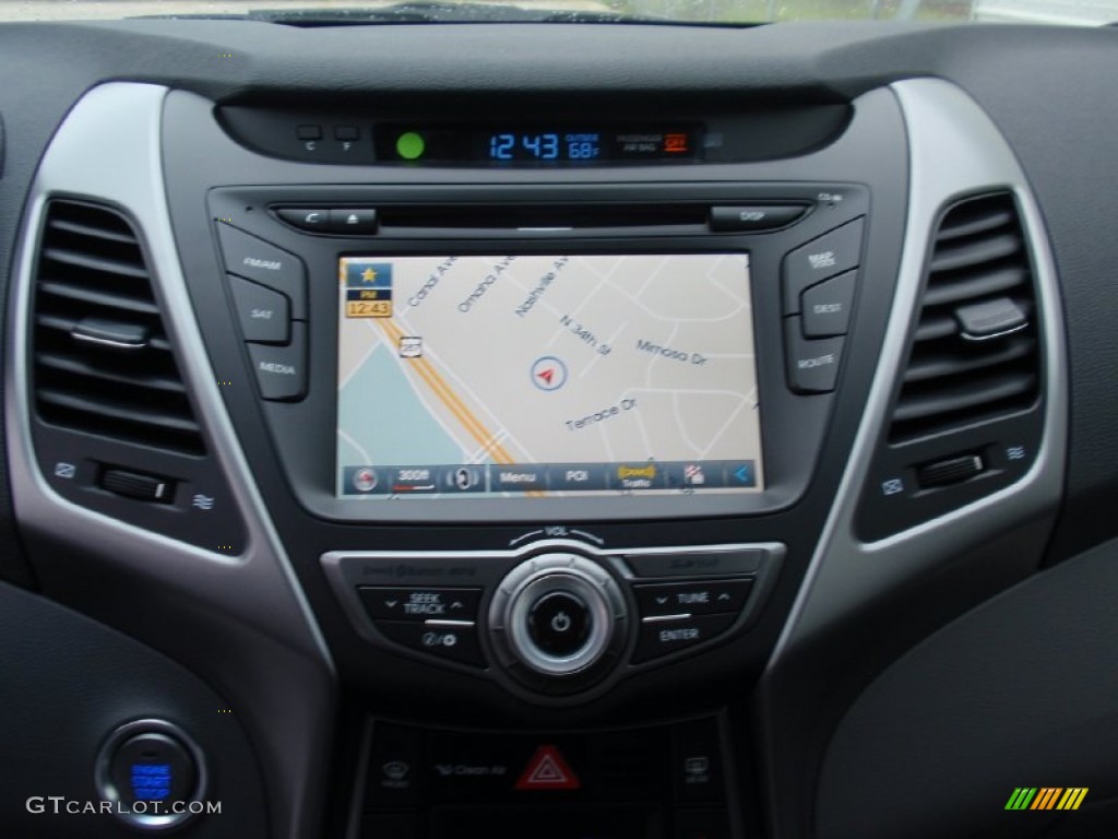 2014 Elantra Limited Sedan - Gray / Gray photo #30