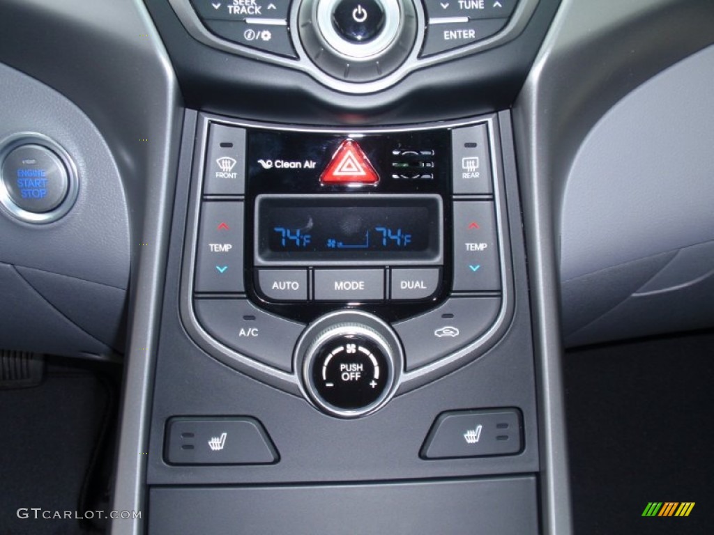 2014 Elantra Limited Sedan - Gray / Gray photo #31