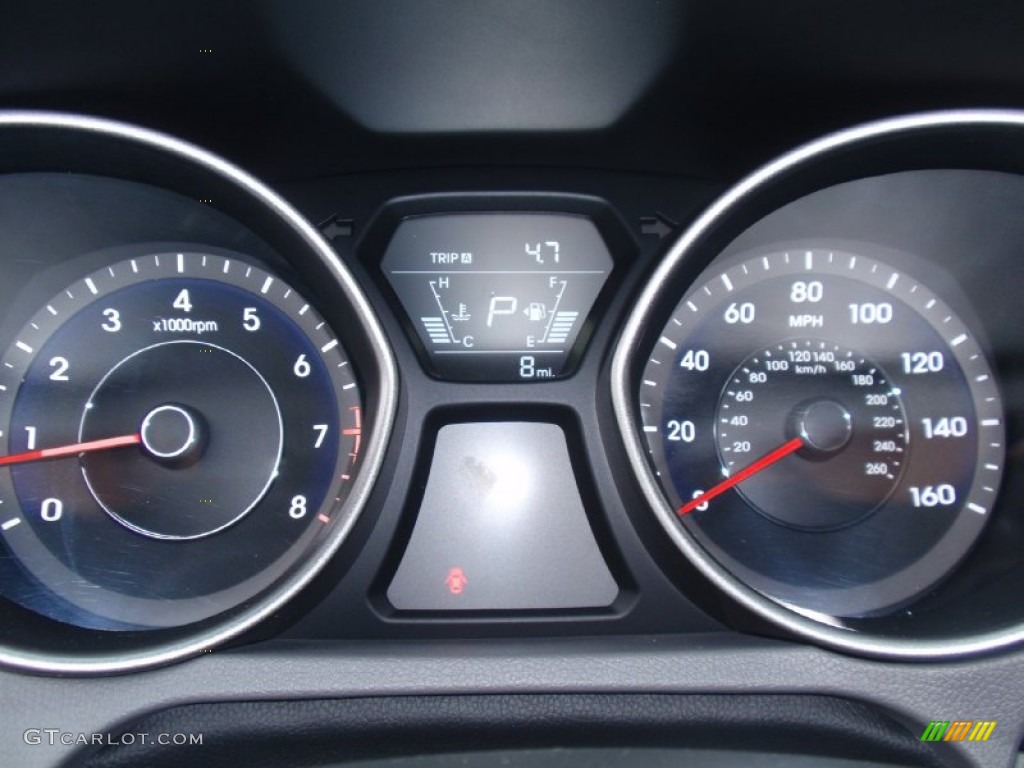 2014 Elantra Limited Sedan - Gray / Gray photo #33