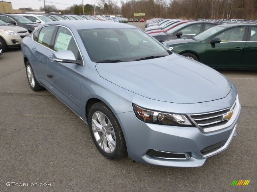2014 Impala LT - Silver Topaz Metallic / Jet Black photo #3
