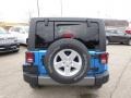 2014 Hydro Blue Pearl Coat Jeep Wrangler Sport 4x4  photo #7