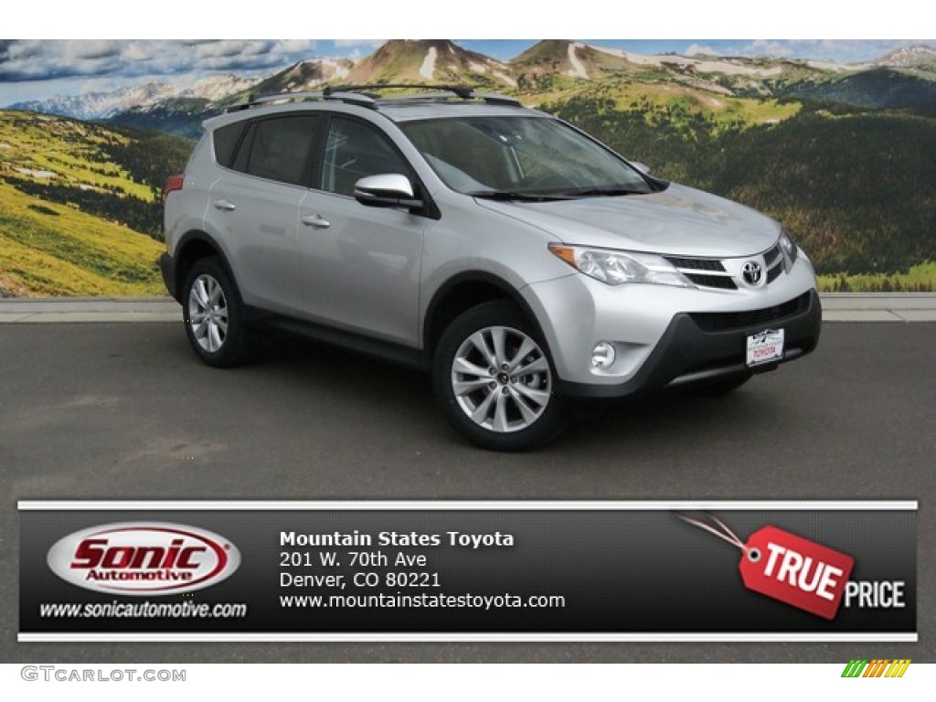 2014 RAV4 Limited AWD - Classic Silver Metallic / Black photo #1