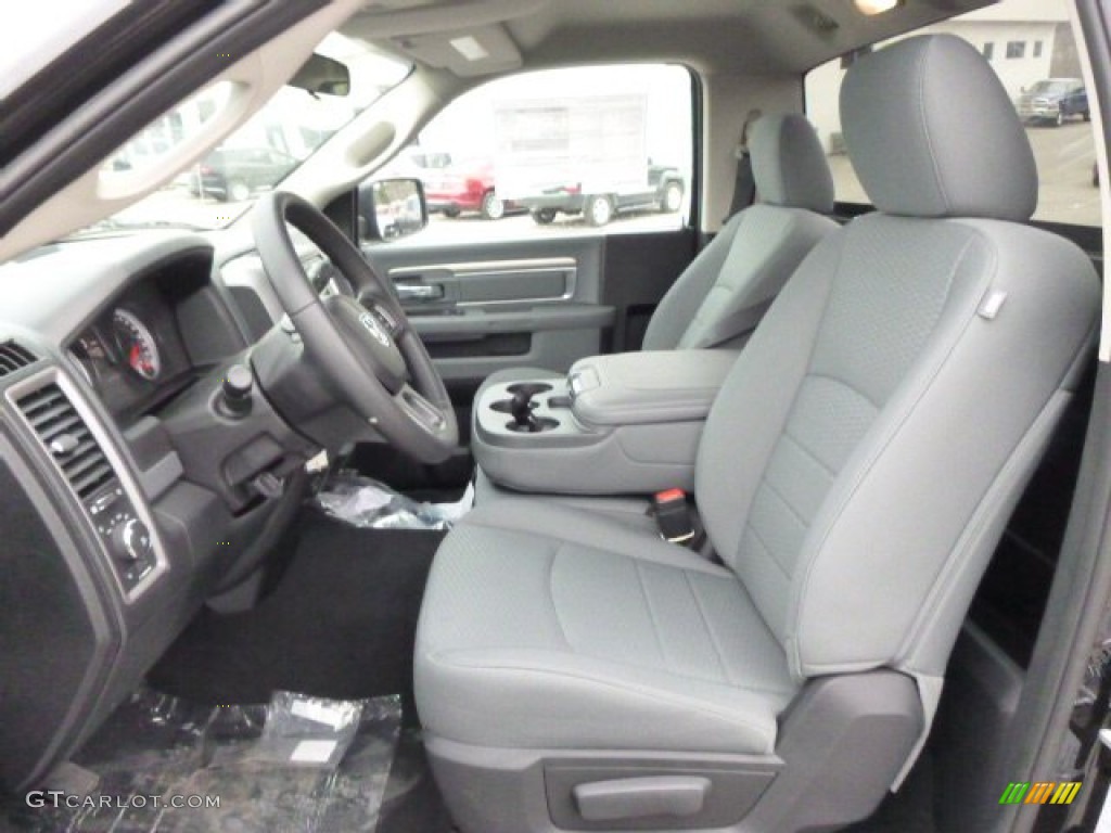 2014 1500 Express Regular Cab 4x4 - Black / Black/Diesel Gray photo #10