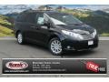 2014 Black Toyota Sienna Limited AWD  photo #1