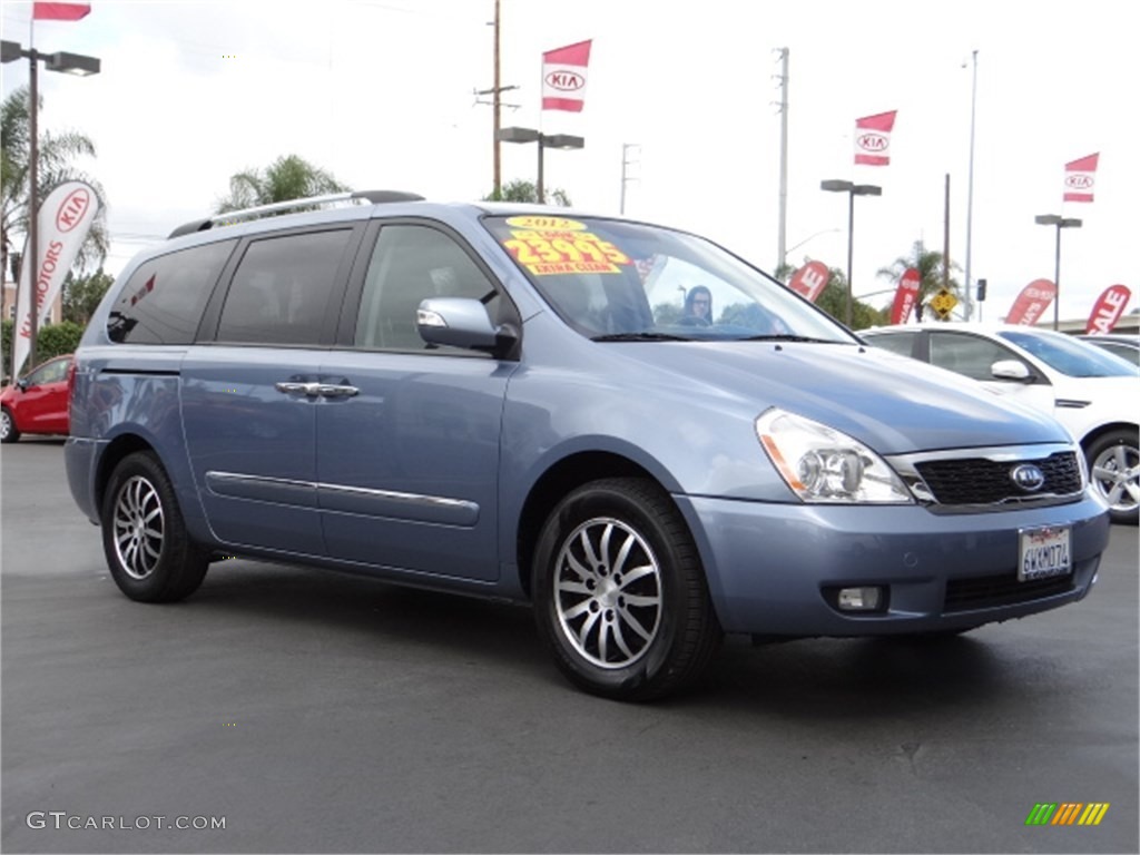 Glacier Blue Kia Sedona