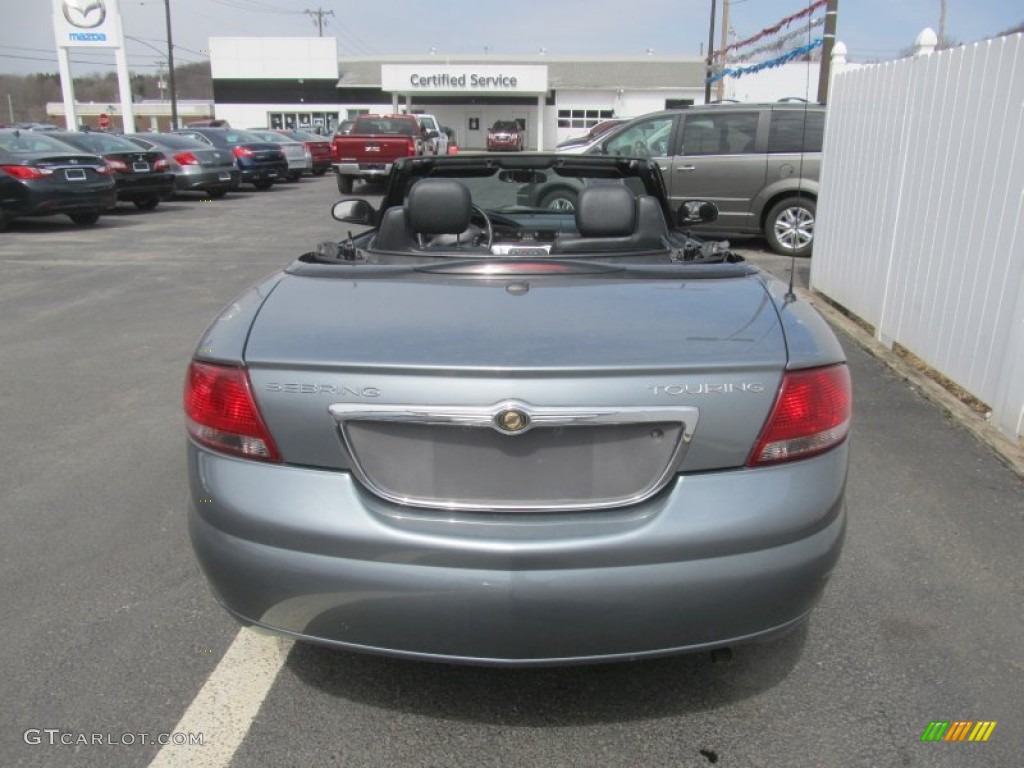 2006 Sebring Touring Convertible - Magnesium Pearl / Dark Slate Gray photo #5