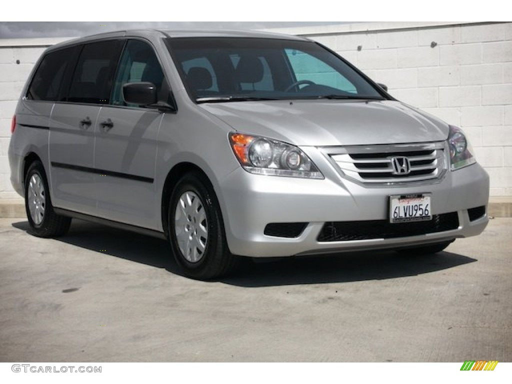 2010 Odyssey LX - Alabaster Silver Metallic / Gray photo #1