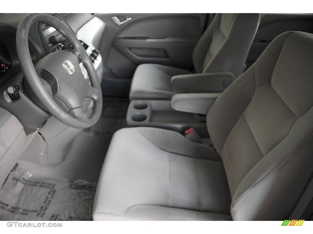 2010 Odyssey LX - Alabaster Silver Metallic / Gray photo #3