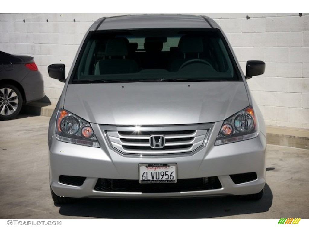 2010 Odyssey LX - Alabaster Silver Metallic / Gray photo #8