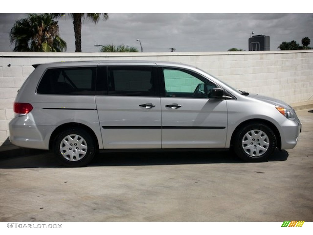 2010 Odyssey LX - Alabaster Silver Metallic / Gray photo #9