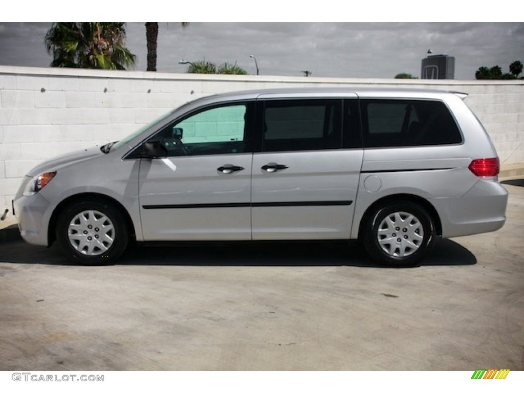 2010 Odyssey LX - Alabaster Silver Metallic / Gray photo #10