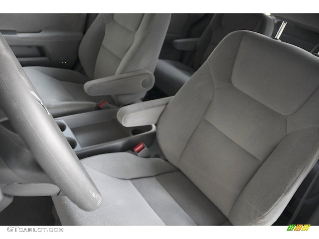 2010 Odyssey LX - Alabaster Silver Metallic / Gray photo #13