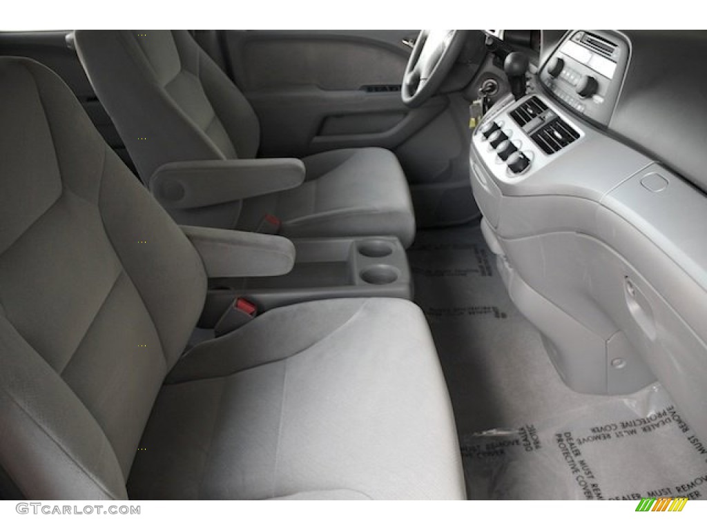 2010 Odyssey LX - Alabaster Silver Metallic / Gray photo #23