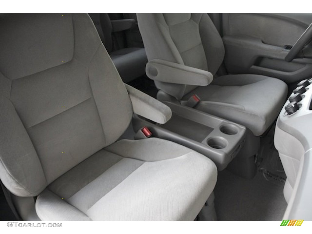 2010 Odyssey LX - Alabaster Silver Metallic / Gray photo #25