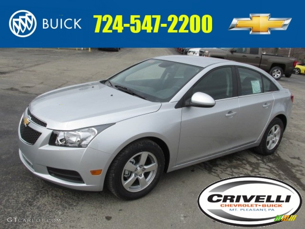 2014 Cruze LT - Silver Ice Metallic / Jet Black photo #1