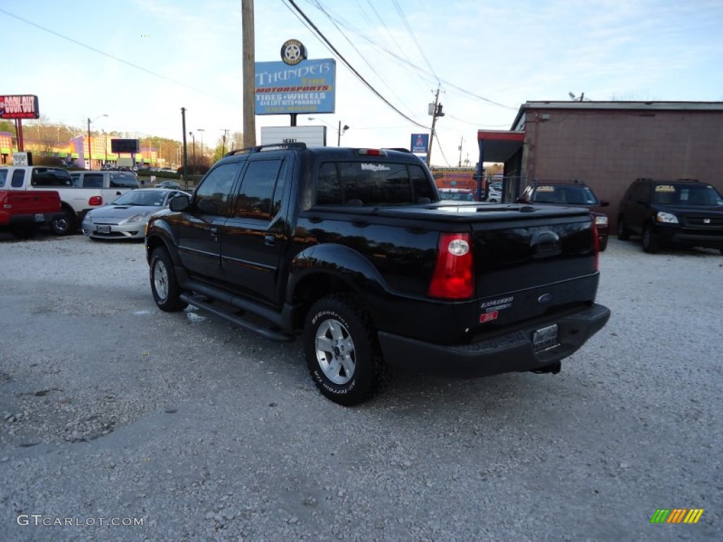 2005 Explorer Sport Trac XLT 4x4 - Black Clearcoat / Medium Dark Flint photo #3
