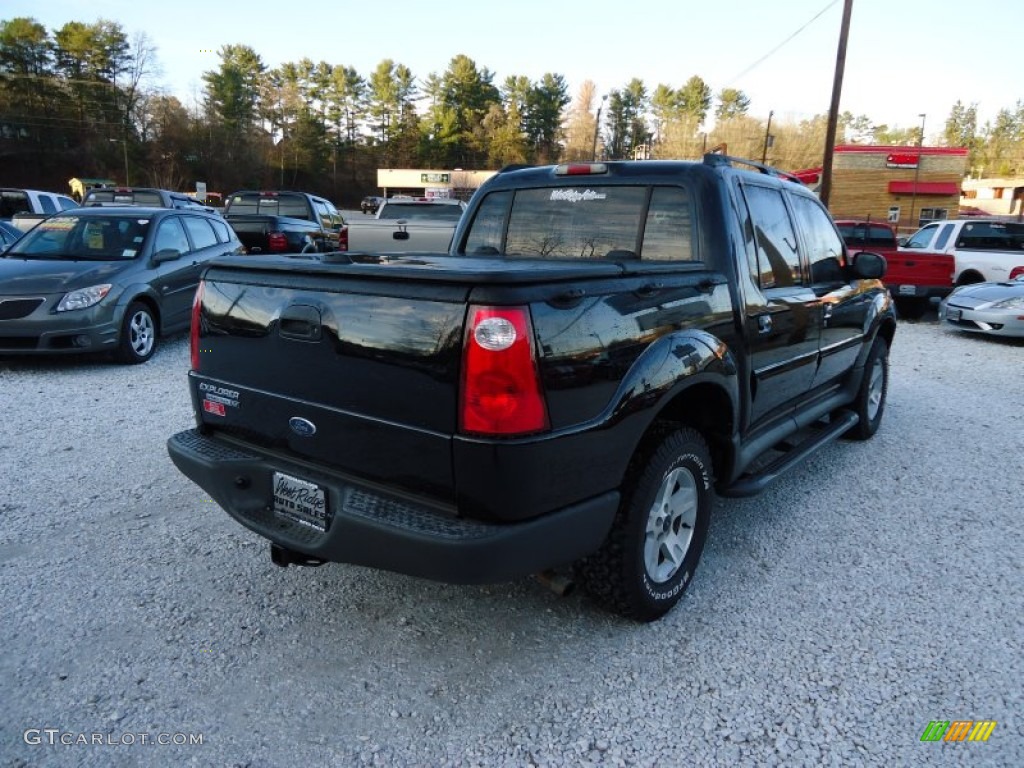 2005 Explorer Sport Trac XLT 4x4 - Black Clearcoat / Medium Dark Flint photo #5