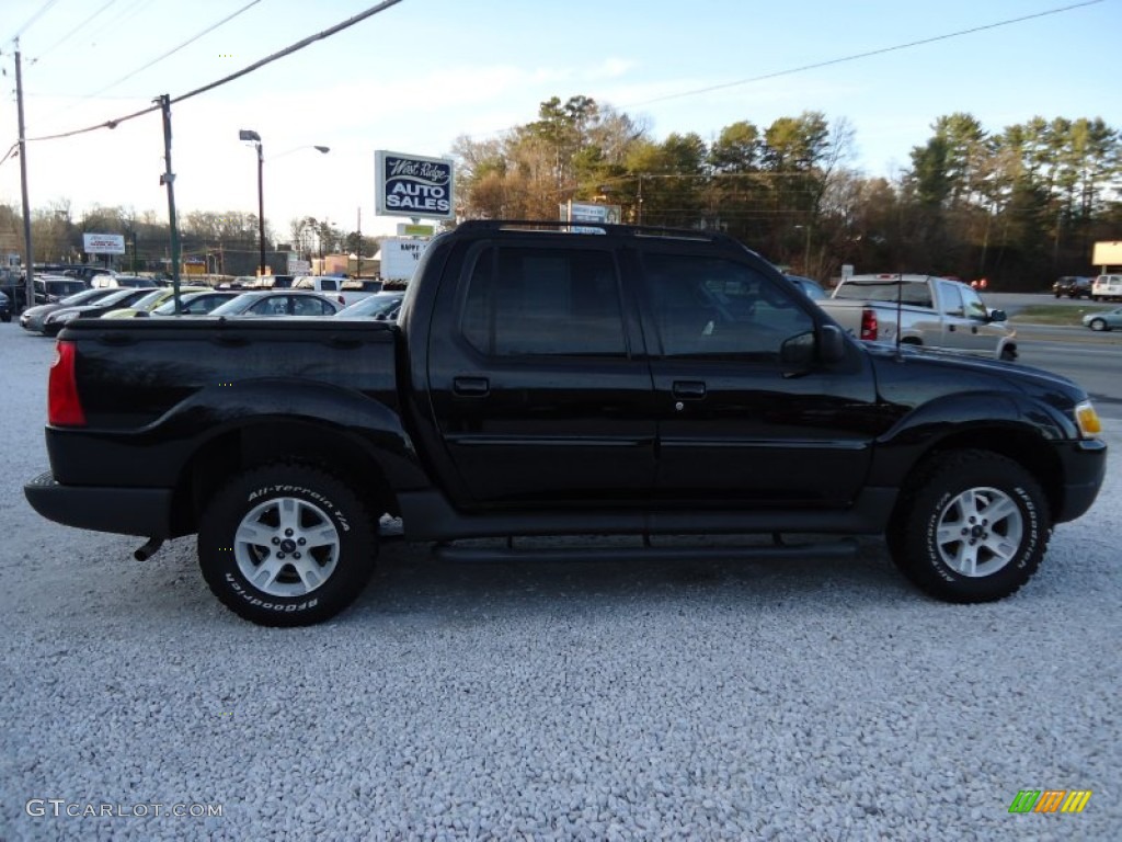 2005 Explorer Sport Trac XLT 4x4 - Black Clearcoat / Medium Dark Flint photo #6