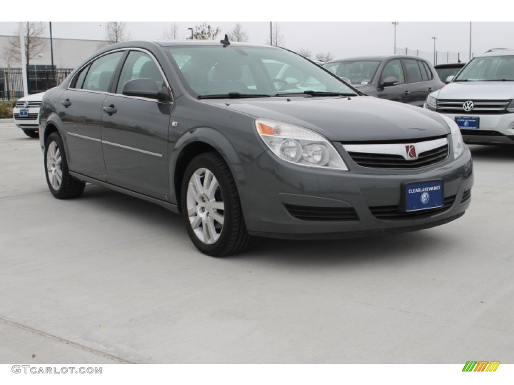 2008 Aura XE 3.5 - Techno Gray / Gray photo #1