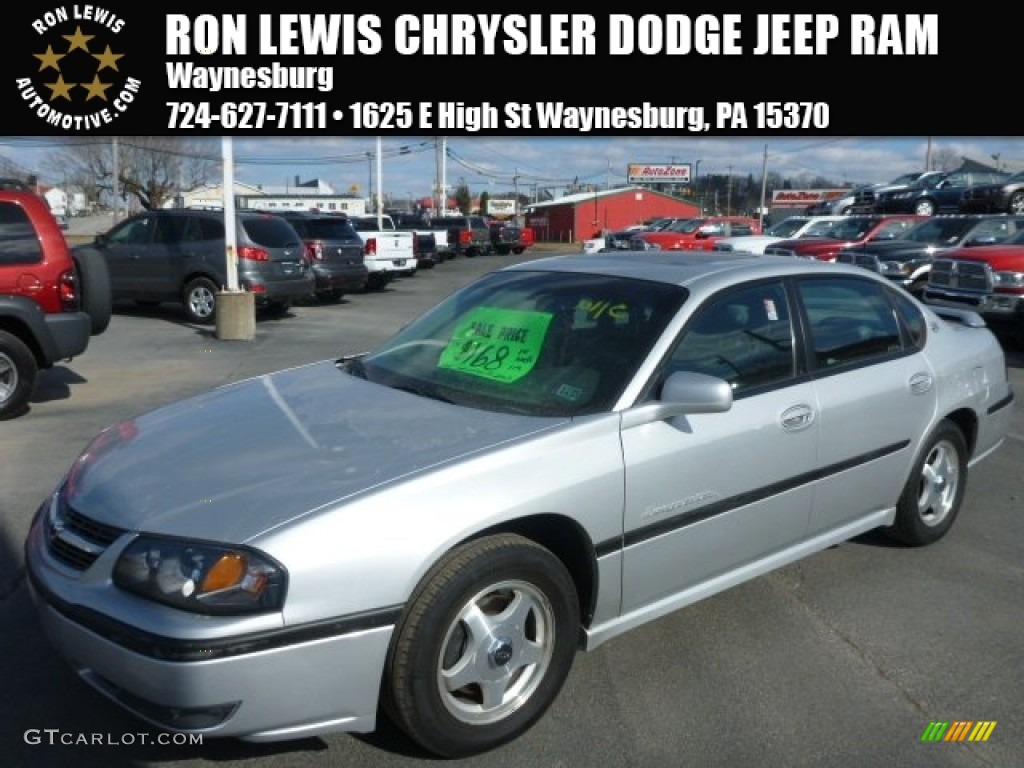 2002 Impala LS - Galaxy Silver Metallic / Medium Gray photo #1
