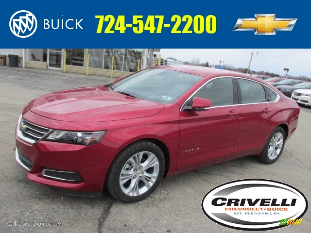 2014 Impala LT - Crystal Red Tintcoat / Jet Black photo #1