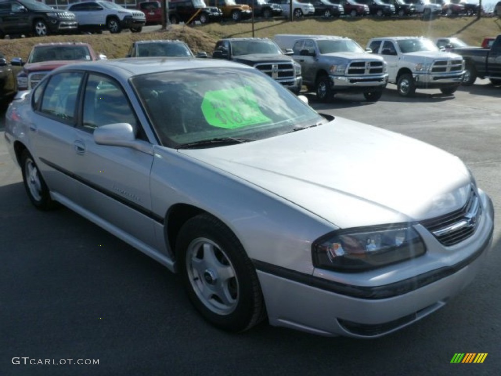 Galaxy Silver Metallic 2002 Chevrolet Impala LS Exterior Photo #91936358