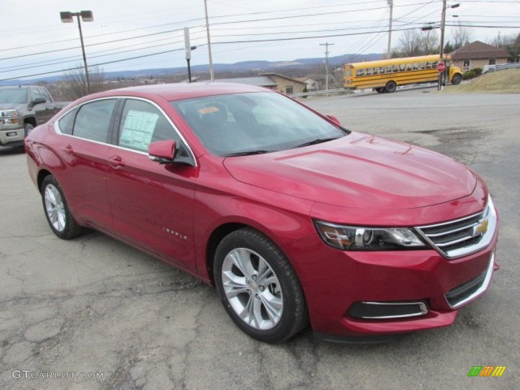 2014 Impala LT - Crystal Red Tintcoat / Jet Black photo #4