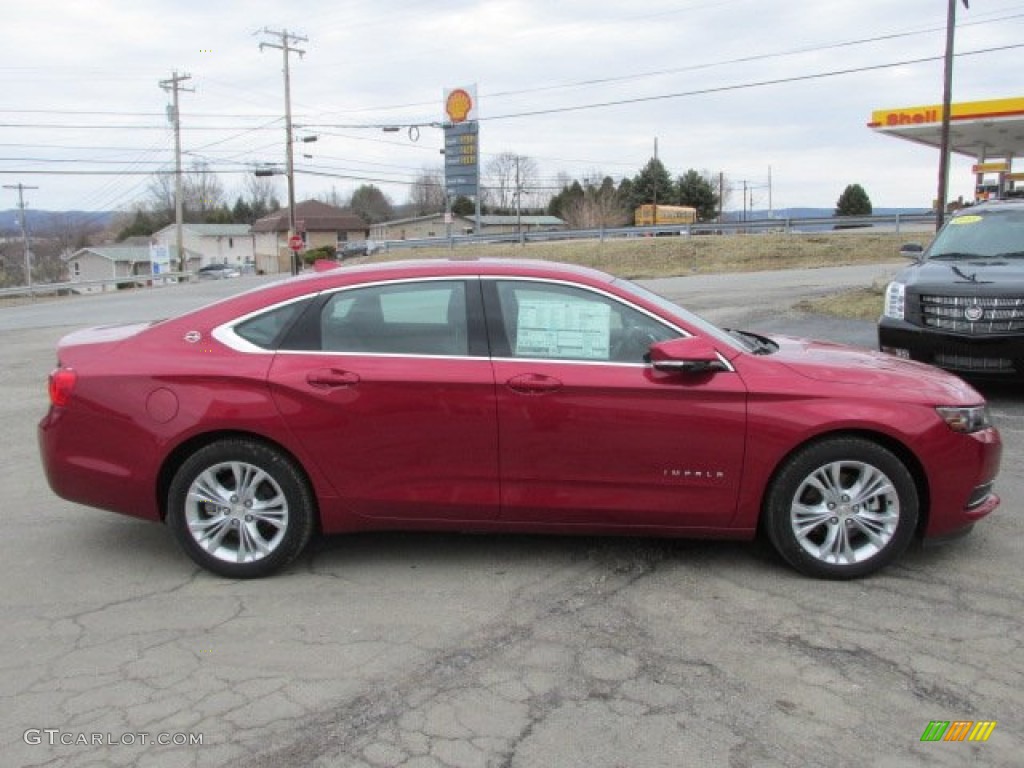 2014 Impala LT - Crystal Red Tintcoat / Jet Black photo #5